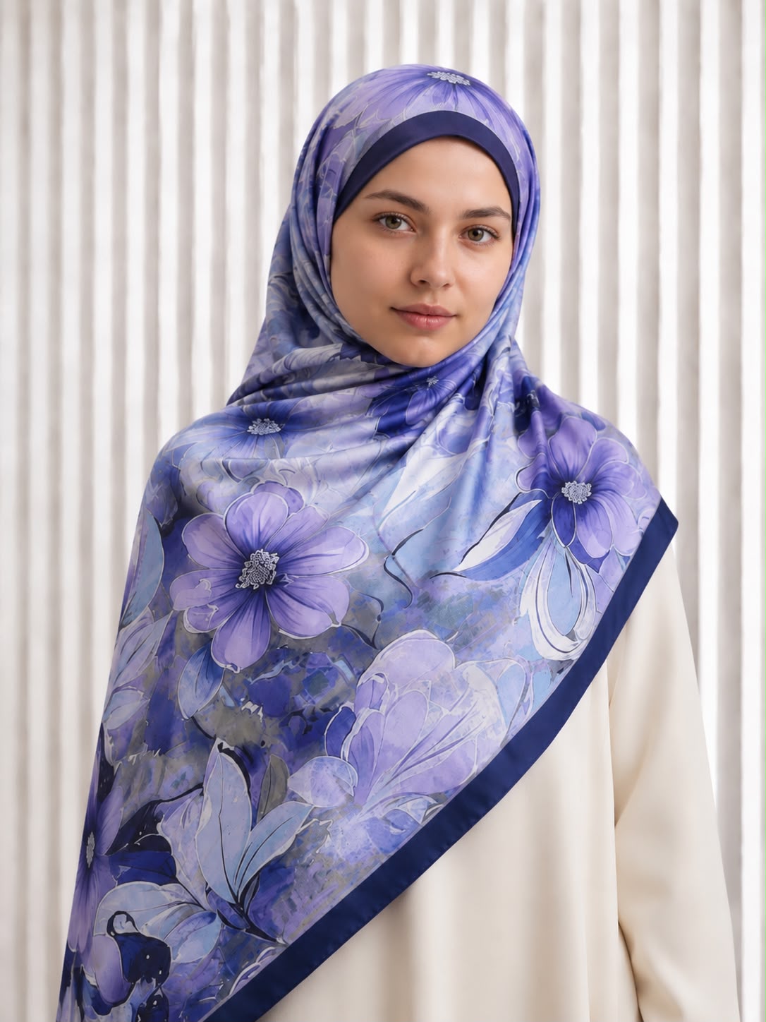 RİVA PAMUK ŞAL-FLOWER