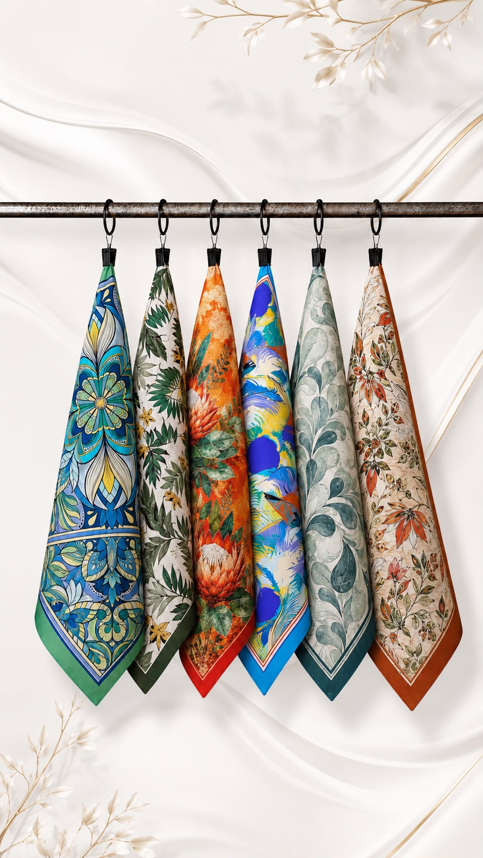 ALTIN KOZA FULAR/BANDANA 6'LI SETLER