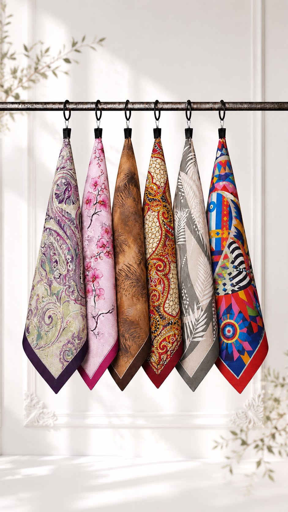 ALTIN KOZA FULAR/BANDANA 6'LI SETLER