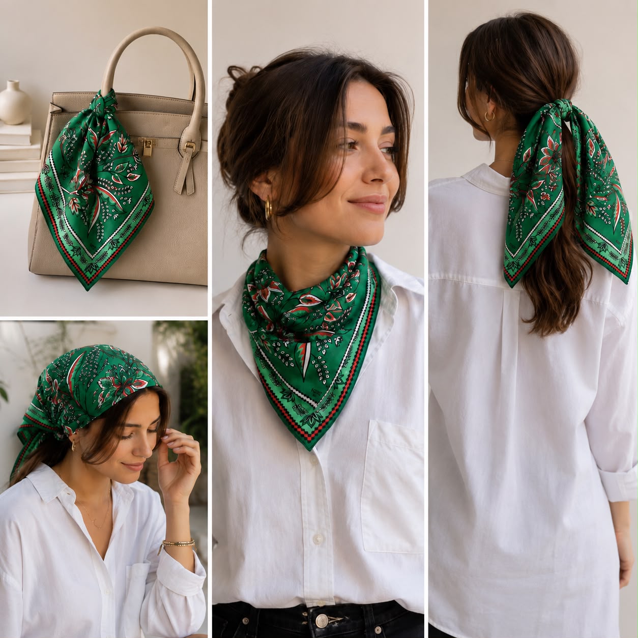 GRAND VİSCOSE FULAR / BANDANA